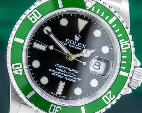 rolex green bezel replica|rolex submariner green 50th anniversary.